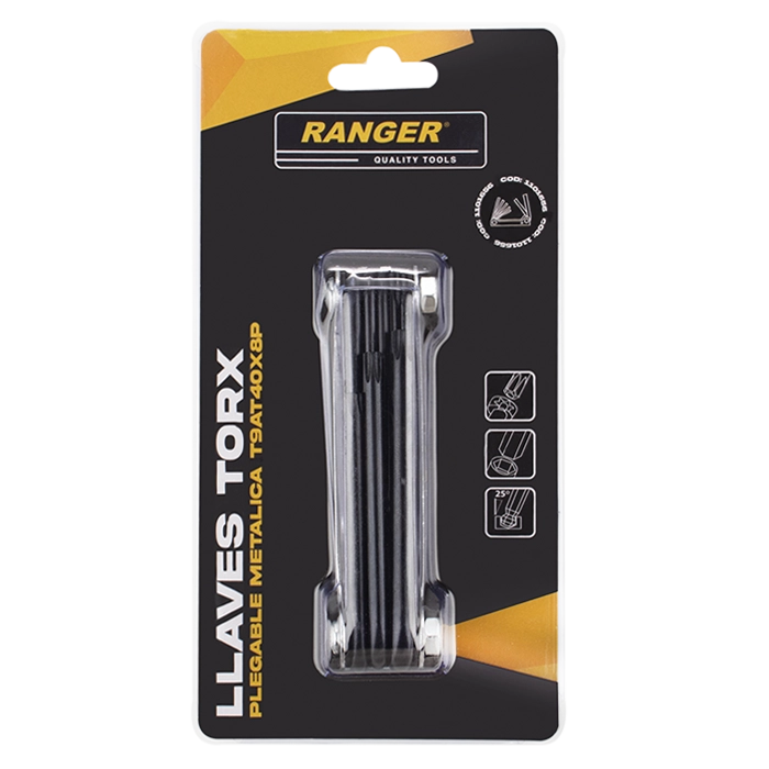 Img 3 del producto Llaves Torx Plegable Metalica T9aT40x8p