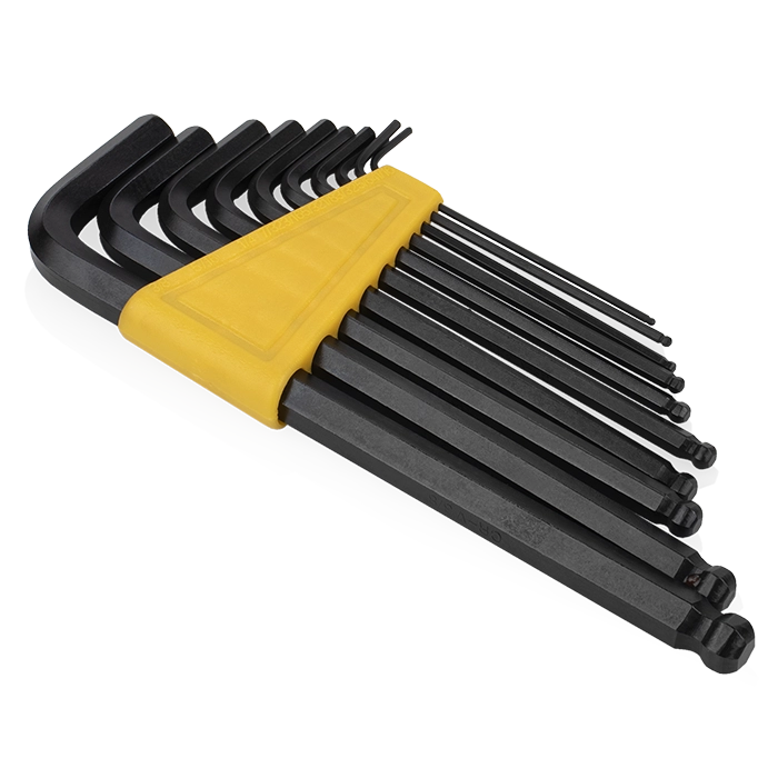 Img 2 del producto LLAVES HEX. C/PTA RED. MPTOOLS CLIP AMARILLO