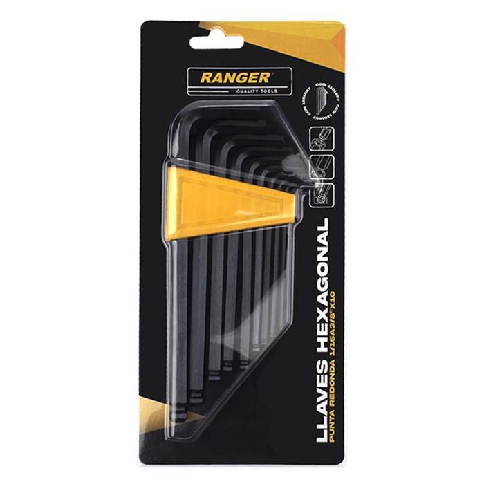 Img 3 del producto LLAVES HEX. C/PTA RED. MPTOOLS CLIP AMARILLO