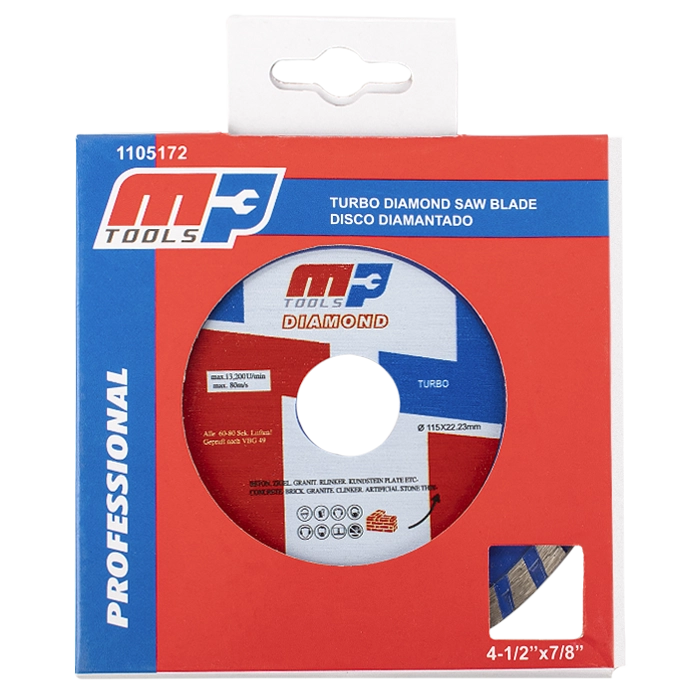 Img 3 del producto DISCO DIAMANTADO TURBO MPTOOLS