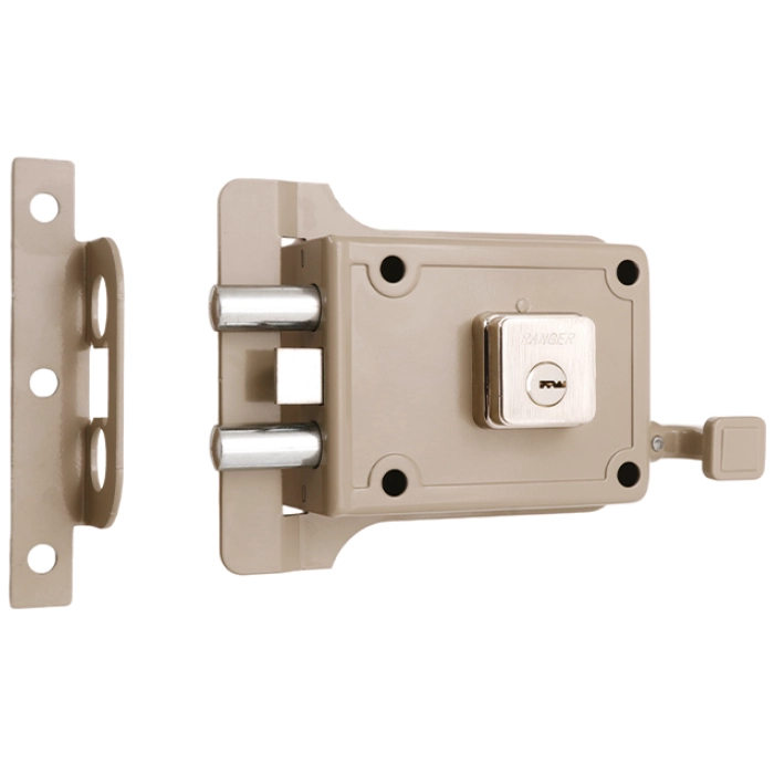 Cerradura de Sobreponer Max Izq 70mm Cerradura de Sobreponer Max Izq 70mm