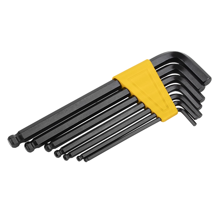 Img 2 del producto LLAVES HEX. C/PTA RED. MPTOOLS CLIP AMARILLO