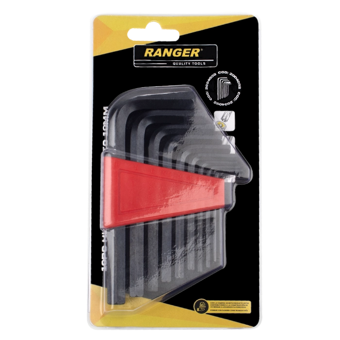 Img 3 del producto LLAVES HEX. RANGER CLIP ROJO