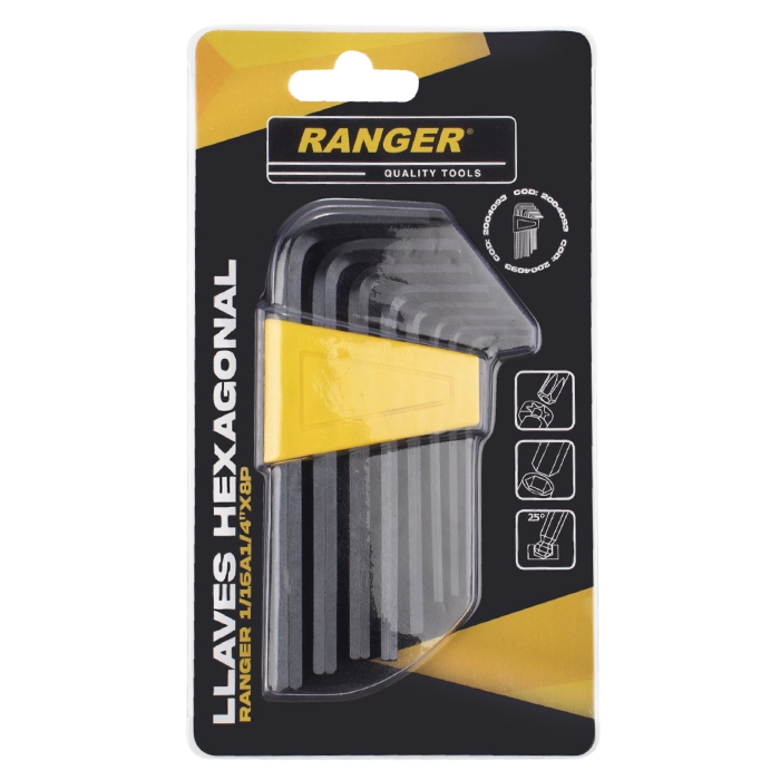 Img 3 del producto LLAVES HEX. RANGER CLIP AMARILLO