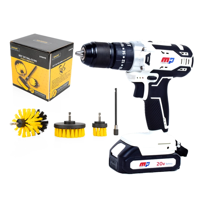 Kit Taladro Inalambrico MP 1/2"+Set Limpieza Kit Taladro Inalambrico MP 1/2"+Set Limpieza